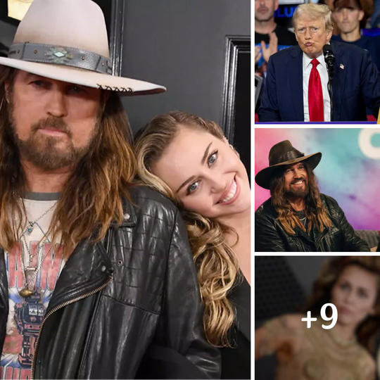 Trump takes aim at Miley Cyrus after praising dad Billy Ray onstage  ‎