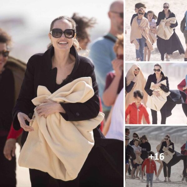 Embark on a peaceful getaway to the stunning shores of Fuerteventura with the one and only Angelina Jolie