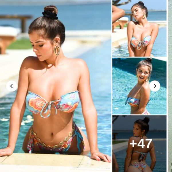 Demi Rose ignites Instagram with sizzling swimsuit snapshots that leave jaws dropping in awe ‎