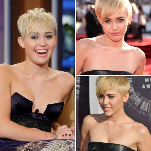 Embodiment of hair transformations MileyCyrus effortlessly rocks every style from pixie cuts to flowing locks, setting t…