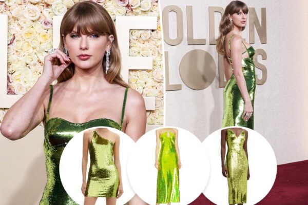 Re-create Taylor Swift’s Golden Globes 2024 look with these dresses for less