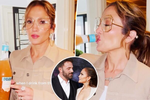 Jennifer Lopez chugs alcohol amid looming Ben Affleck divorce