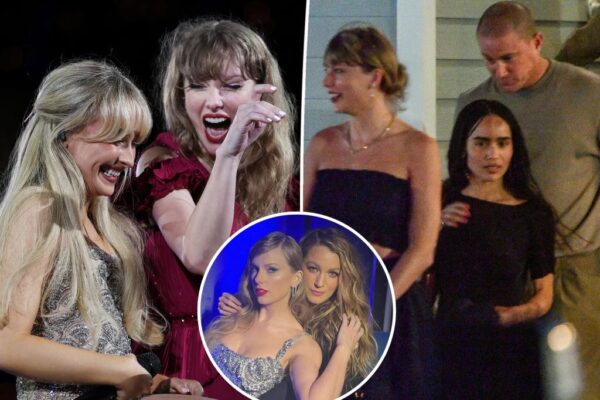 Taylor Swift promotes Zoë Kravitz and Sabrina Carpenter’s projects, avoids Blake Lively drama