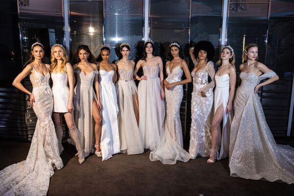 My Favourite Jewish Wedding Dresses from The Wedding Club X Berta FW23 Runway Show – Smashing the Glass