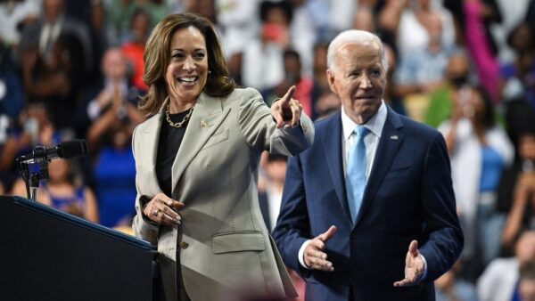 Joe Biden Joins Kamala Harris After ‘West Wing’ Stars Visit Washington