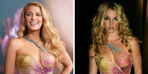 Why Blake Lively Chose Britney Spears’ Versace Dress for ‘It Ends With Us’ Premiere