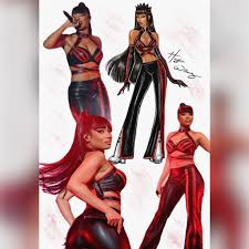 Hayden Williams on X: "MEGAN THEE STALLION WEARING …