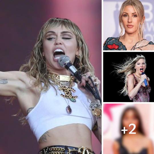 Miley Cyrus, Dua Lipa and Ellie Goulding: Women dominate the music charts for 2023 ‎