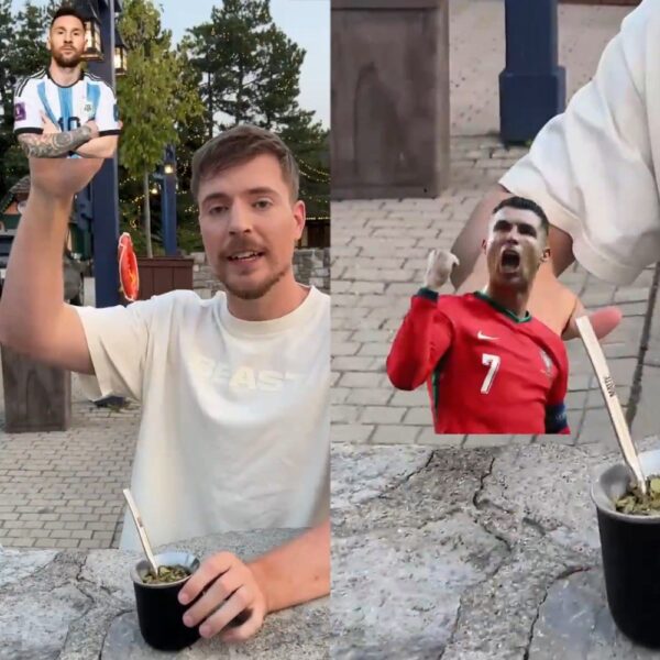 🚨🇺🇸🗣Mr. Beast nói trên kênh Youtube của mình:  "Gần đây Ronaldo có bảo rằng anh ấy sẽ đánh bại tôi về lượt theo dõi…