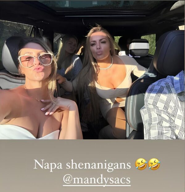 #MandyRose enjoying her bachelorette weekend!