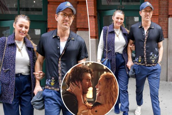 Blake Lively, Ryan Reynolds pack on the PDA after ‘It Ends With Us’ backlash