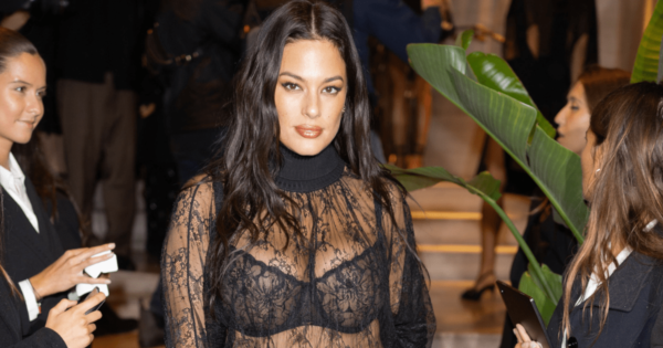 Ashley Graham’s See-Through Lacey Outfit Is a Lesson in Sheer Dressing