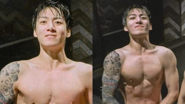 Shirtless Jungkook Breaks Internet; Shows BTS Fans Toned Abs, Tattoos While Taking a Bath | Videos