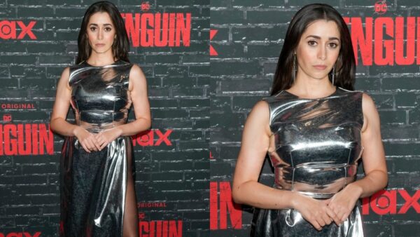 Cristin Milioti Wows in Metallic Dress at ‘The Penguin’ Premiere