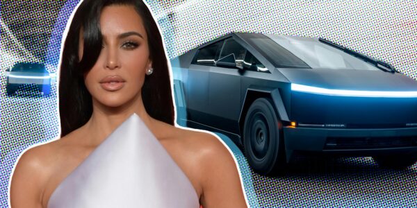 Kim Kardashian Debuts Custom Painted Cybertruck