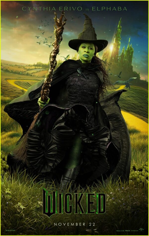 ‘Wicked’ Movie Drops 10 New Character Posters Featuring Elphaba, Glinda, Fiyero, & More!: Photo 5069644 | Broadway, Jeff Goldblum, Michelle Yeoh, Peter Dinklage Photos | Just Jared: Celebrity News and Gossip