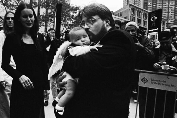 Kevin Smith Took Baby Daughter to “Dogma ”Premiere Dressed as Angel as a ‘Thousand People’ Protested Outside (Exclusive)