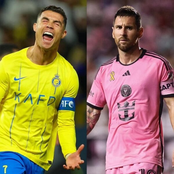 🚨 Số Bàn Thắng Ghi Được bằng Penalty kể từ năm 2023: 🇦🇷 Lionel Messi – 1 ⚽️ 🇵🇹 Cristiano Ronaldo