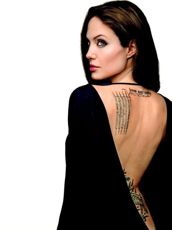 Read more: https://szone.live/16887/ Delve into the intricate world of Angelina Jolies tattoos as each inked design unve…