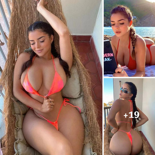 Demi Rose's breathtaking bikini save had us on the edge of our seats! Her skillful adjustment left us in absolute awe. ‎