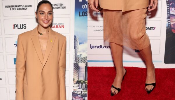 Gal Gadot Wears Giuseppe Zanotti Mules at 2024 Israel Film Festival – Footwear News