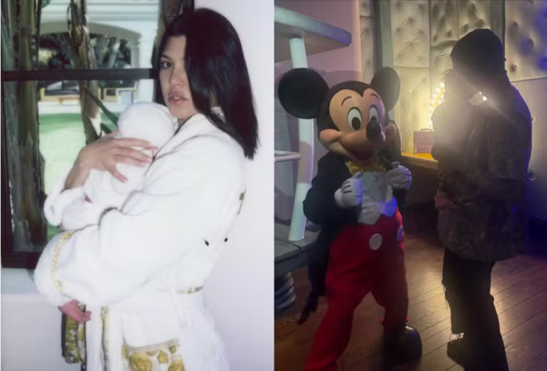 Kourtney Kardashian monta mini parque da Disney para aniversário do filho➡️Saiba detalhes, clicando no link➡️ https://t.co/K0zqrNRK9K https://t.co/FFd11l5Nc2